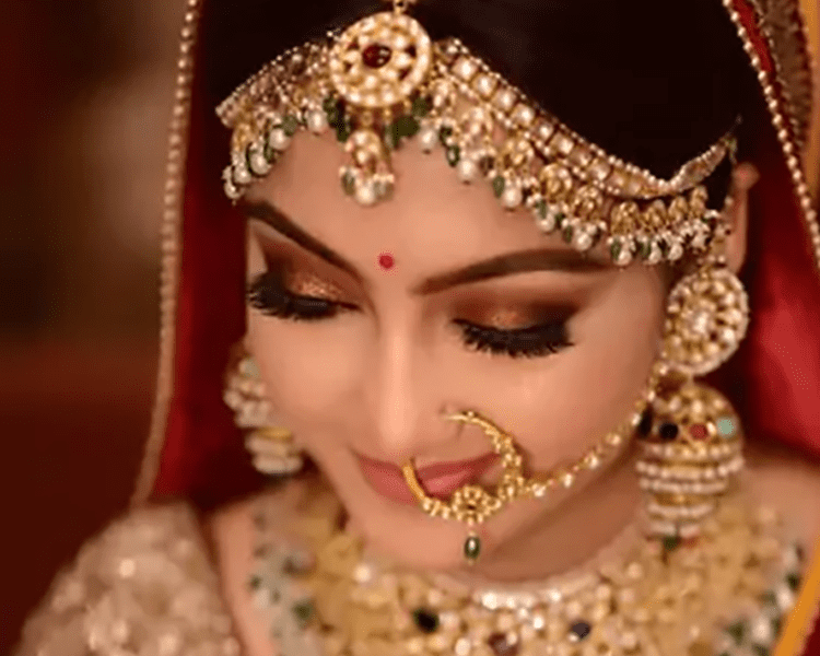 bridal eye makeup in Hyderabad