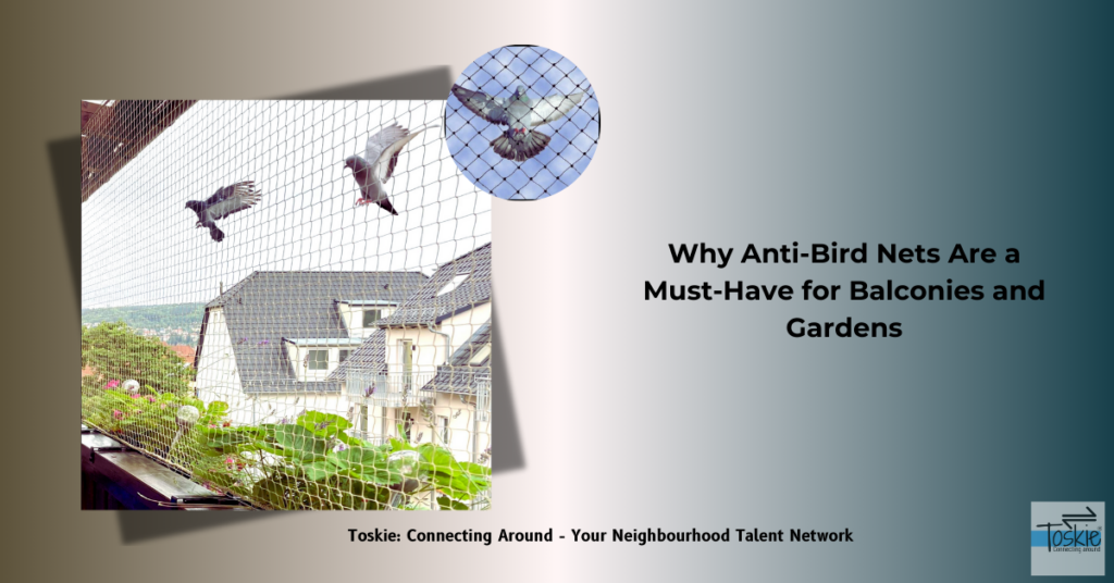 Why Anti-Bird Nets Are a Must for Balconies and Gardens