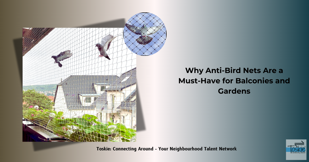 Why Anti-Bird Nets Are a Must for Balconies and Gardens